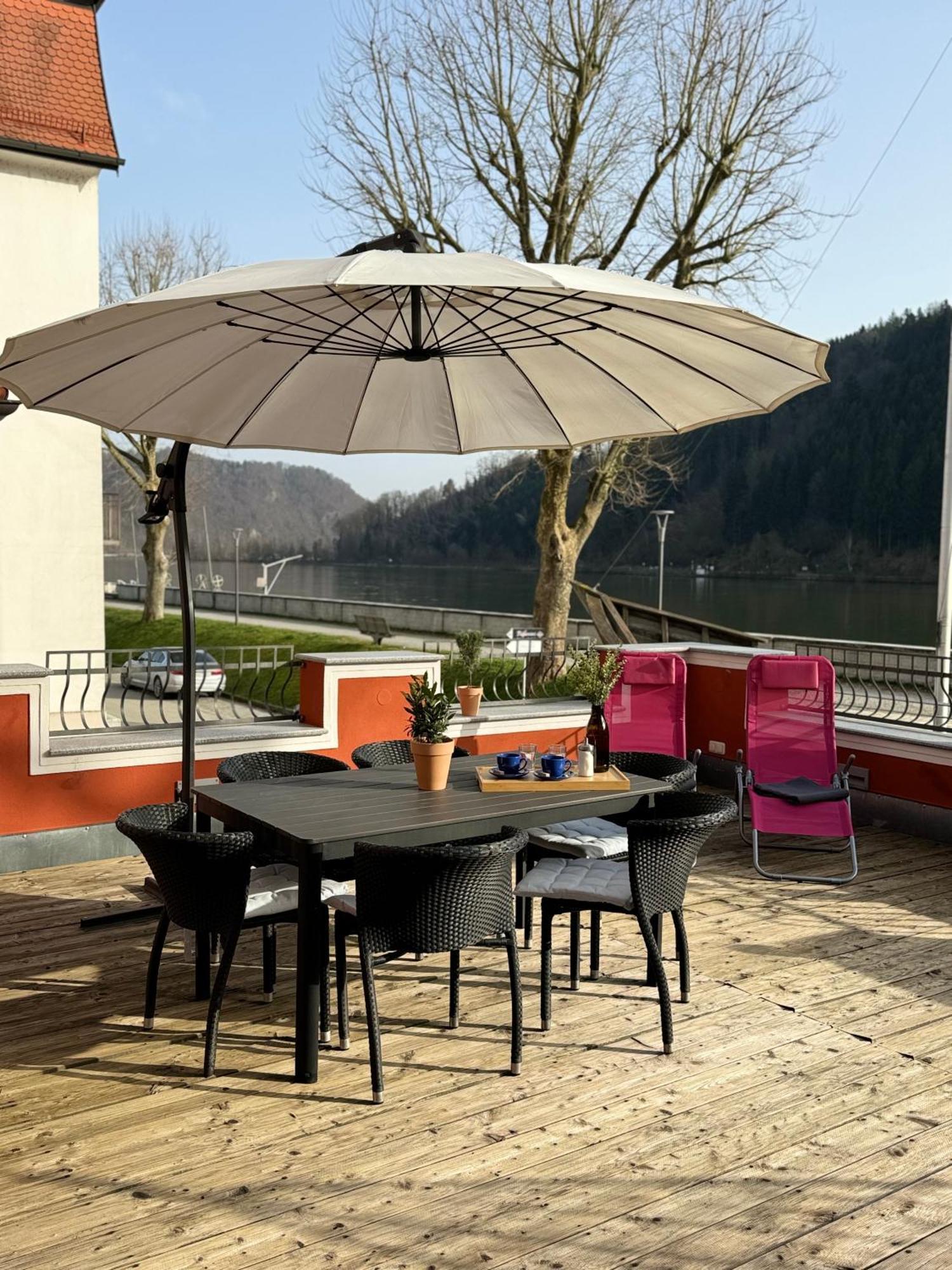 Terrassenwohnung Mit Donaublick Obernzell Zewnętrze zdjęcie