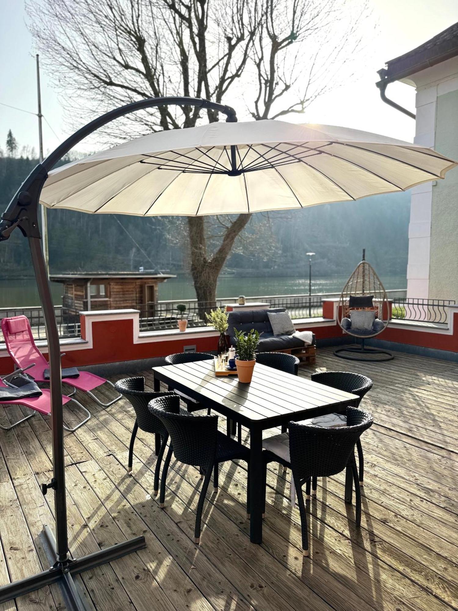 Terrassenwohnung Mit Donaublick Obernzell Zewnętrze zdjęcie