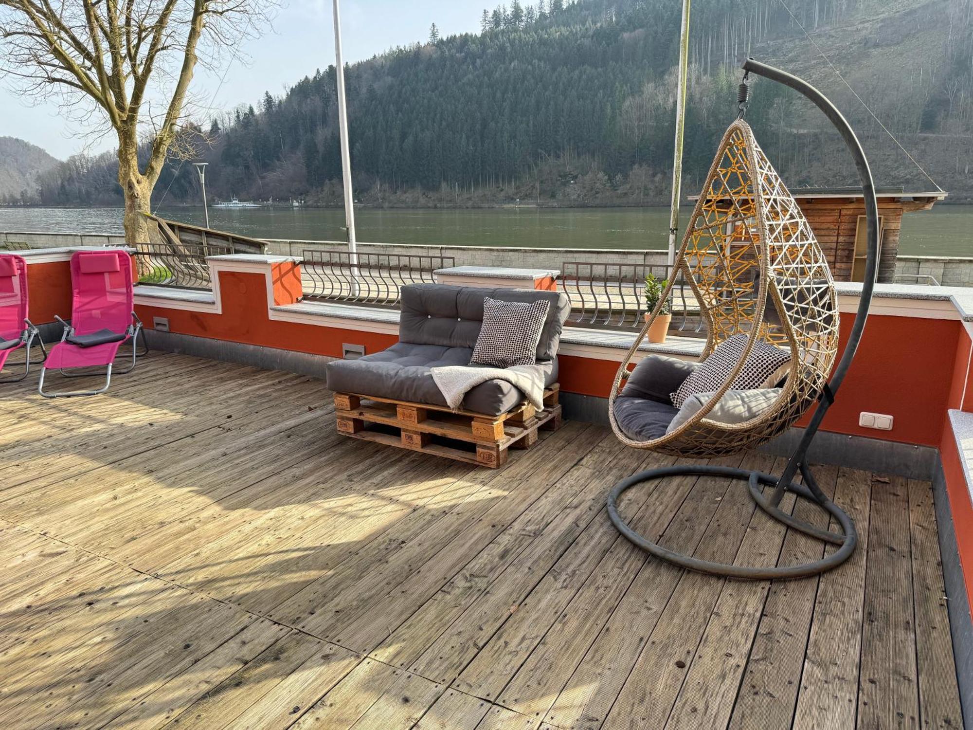 Terrassenwohnung Mit Donaublick Obernzell Zewnętrze zdjęcie